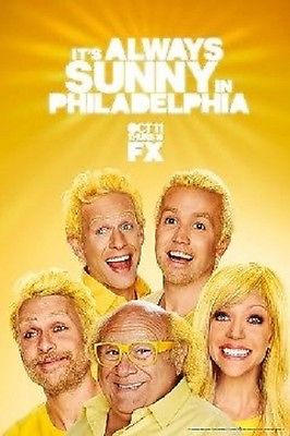 IT\'S ALWAYS SUNNY IN PHILADELPHIA Blonde Danny Devito  FX Scorpio Poster 2012