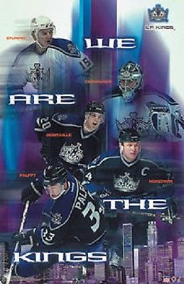 2003 Los Angeles Kings \"We are the Kings\" Collage Original Starline Poster OOP