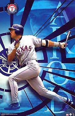 2003 Alex Rodriguez Texas Rangers Original Starline Poster OOP