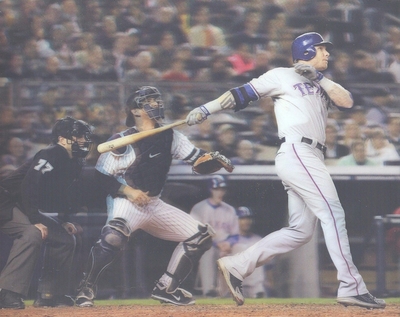 Josh Hamilton TEXAS RANGERS 8X10 Lenticular Photo Easel Back by Athletes in 3D