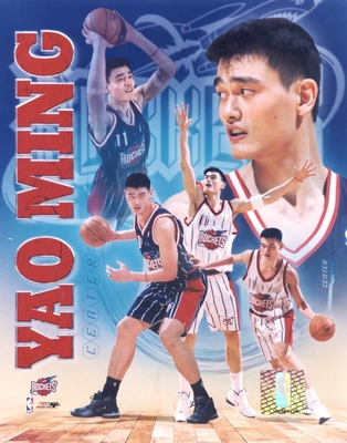 Yao Ming Houston Rockets Composite 8X10 Glossy Photo by Photofile