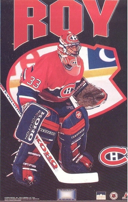 Patrick Roy MONTREAL CANADIENS Infinity Original Starline Poster MINI Promo 3x5