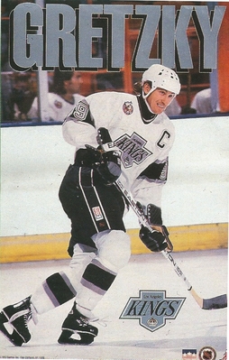 Wayne Gretzky LOS ANGELES KINGS Original Starline Poster MINI Promo 3x5