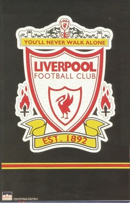 LIVERPOOL LOGO ENGLAND Original Starline Poster MINI Promo Piece 3x5