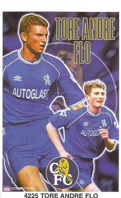 TORE ANDRE FLO CHELSEA FC Original Starline Poster MINI Promo Piece 3x5