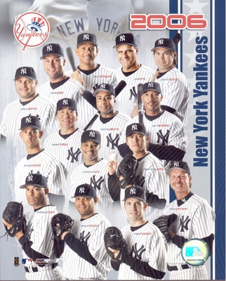 2006 New York Yankees Composite 8X10 Glossy Photo by Photo File Jeter Arod Cano