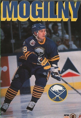 Alex Mogilny BUFFALO SABRES Original Starline Poster MINI Promo Piece 3x5