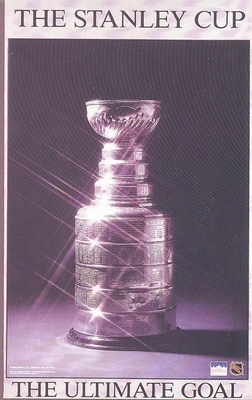 1997 The Stanley Cup \"The Ultimate Goal\" Original Starline Poster OOP