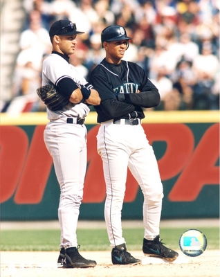 Derek Jeter Yankees Alex Rodriguez Mariners 8X10 Glossy Photo by Photo File