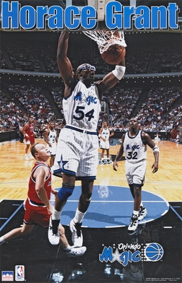 1995 Horace Grant Orlando Magic Original Starline Poster OOP