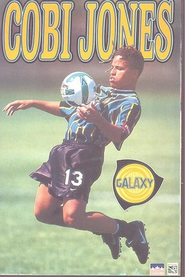 1997 Cobi Jones LA GALAXY Original Starline Poster OOP