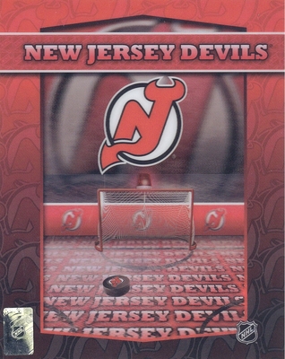 NEW JERSEY DEVILS Team logo 8X10 Lenticular 3D Poster by Motion Imaging