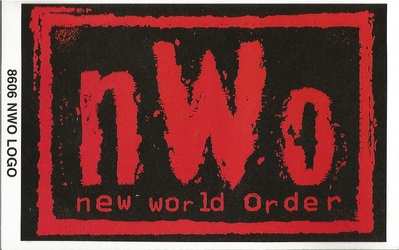 NWO New World Order Original Funky Posters Wrestling MINI Promo Piece 3x5