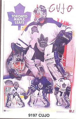 Curtis Joseph TORONTO MAPLE LEAFS Norman James Poster MINI Promo Piece 3x5
