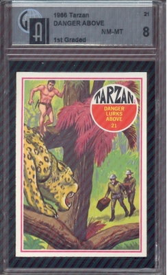 1966 Tarzan  #21 Danger Above GAI 8 NM-MT