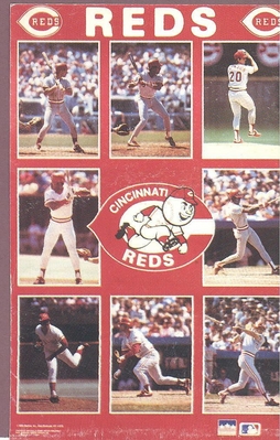 Davis Franco CINCINNATI REDS COLLAGE Starline Poster MINI Promo Piece 3x5