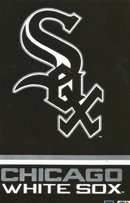 CHICAGO WHITE SOX  LOGO Original Starline Poster MINI Promo Piece 3x5
