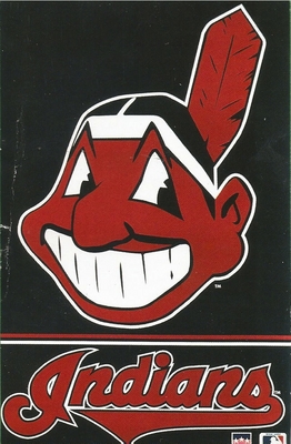 CLEVELAND INDIANS LOGO Original Starline Poster MINI Promo Piece 3x5