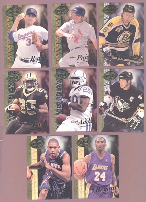 2008 Upper Deck Lot of 8 20th Anniv.Previews inc. LEMIEUX RYAN PUJOLS & KOBE