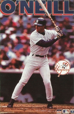 1994 Paul O\'Neil New York Yankees  Original Starline Poster OOP