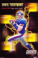 2003 Jeremy Shockey"Shock Treatment" New York Giants Orig.Starline Poster OOP