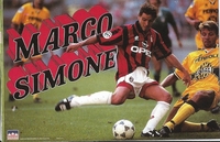 MARCO SIMONE AC MILAN ITALY Original Starline Poster MINI Promo Piece 3x5