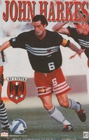 JOHN HARKES DC UNITED MLS Original Starline Poster MINI Promo Piece 3x5