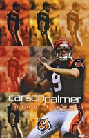 2003 Carson Palmer Cincinnati Bengals Original Starline Poster OOP