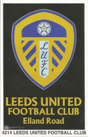 LEEDS UNITED FC LOGO Original Starline Poster MINI Promo Piece 3x5