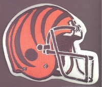 Cincinnati Bengals 5 inch embroidered Patch
