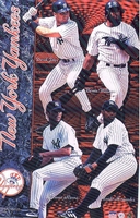 2000  New York Yankees Collage Original Starline Poster OOP