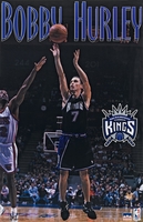 1995 Bobby Hurley Sacramento Kings Original Starline Poster OOP