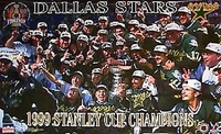 1999 Dallas Stars Stanley Cup Champs Team Shot Original Starline Poster OOP