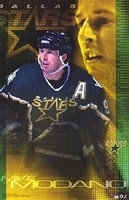 2001 Mike Modano Dallas Stars Original Starline Poster OOP