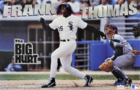 1993 Frank Thomas Chicago White Sox Original Starline Poster OOP "The Big Hurt"