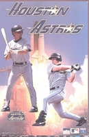 1996 Houston Astros Collage Original Starline Poster OOP Bagwell Biggio