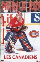 Patrick Roy MONTREAL CANADIENS Original Starline Poster MINI Promo 3x5