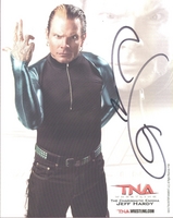 JEFF HARDY TNA WWE signed 8x10 photo AUTOGRAPHED