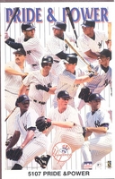 Jeter Rivera Pride & Power NEW YORK YANKEES Starline Poster MINI Promo Piece 3x5