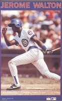 Jerome Walton CHICAGO CUBS Border Starline Poster MINI Promo Piece 3x5