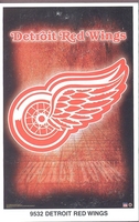 DETROIT RED WINGS LOGO Original Starline Poster MINI Promo Piece 3x5