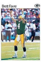 2003 Brett Favre Green Bay Packers Original Starline Poster OOP