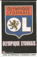 OLYMPIQUE LYONNAIS FC LOGO Original Starline Poster MINI Promo Piece 3x5