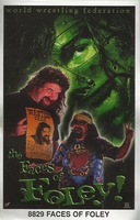 Faces of Foley Original Funky Posters Wrestling MINI Promo Piece 3x5