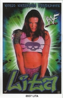 LITA Original Funky Posters Wrestling MINI Promo Piece 3x5