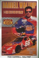 Darrell Waltrip Original Starline NASCAR Poster MINI Promo Piece 3x5