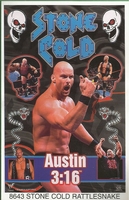 Stone Cold Rattlesnake Original Funky Posters Wrestling MINI Promo Piece 3x5