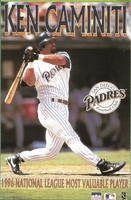 1996 Ken Caminiti MVP San Diego Padres Original Starline Poster OOP
