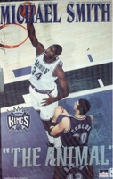 1996 Michael Smith "The Animal" Sacramento Kings Original Starline Poster OOP