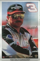 Dale Earnhardt Portrait Original Starline NASCAR Poster MINI Promo Piece 3x5